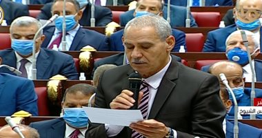 مقرر جلسة مجلس الشيوخ يدعو النائب محمد عبدالمعطى لتكرار أداء اليمين