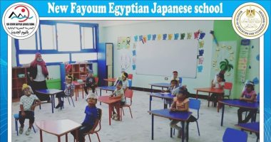 المدارس اليابانية تحدد مواعيد الانصراف تدريجيا لمنع التزاحم وتراعى التباعد..صور