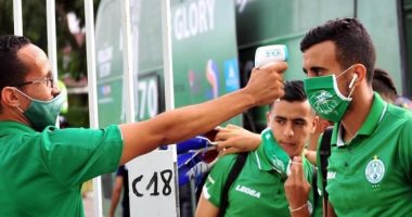 مسحة جديدة للاعبى الرجاء قبل مواجهة الزمالك