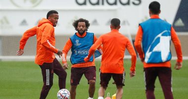 ريال مدريد يتدرب بدون راموس استعداداً لمواجهة شاختار بدورى الأبطال.. صور