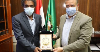 محافظ المنوفية يستقبل رئيس مجلس إدارة الهيئة العامة لقصور الثقافة