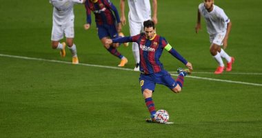 برشلونة ضد فرينكفاروزى.. البارسا يتقدم بثنائية ميسي وفاتي في الشوط الأول "فيديو"