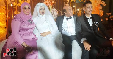 سليمان عيد يحتفل بعقد قران وزفاف ابنته بحضور نجوم الفن.. صور