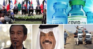 باختصار.. أهم الأخبار العربية والعالمية حتى الـ12 ظهرا.. أمير الكويت يدعو للوحدة الوطنية لمواجهة التحديات.. عائلة صائب عريقات تؤكد استقرار وضعه الصحى.. إندونيسيا تؤكد عدم السماح لجيوش أجنبية بالعمل فى أراضيها