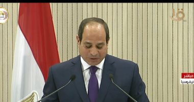 الرئيس السيسي يهنئ ملك كمبوديا بذكرى الاستقلال