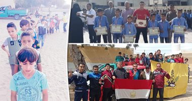 "الكونغ فو" حلم ناشئى مدينة الشيخ زويد لحصد البطولات المحلية والعالمية.. أطفال شمال سيناء يُقبلون على ممارسة رياضة الدفاع عن النفس.. مدرب فريق المدينة: لدينا 100 بطل يمارسون اللعبة.. و10 لاعبين حصدوا ميداليات