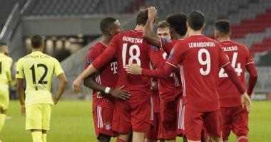 بايرن ميونخ يتفوق بثنائية على أتلتيكو مدريد بالشوط الأول من دورى الأبطال 