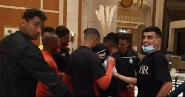 أشرف بن شرقى وأوناجم  يزوران بعثة الوداد فى القاهرة قبل مواجهة الأهلى