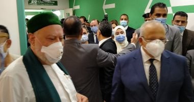 الخشت وعلى جمعة يفتتحان 3 وحدات طبية بمستشفيات أبو الريش والمنيرة واليابانى
