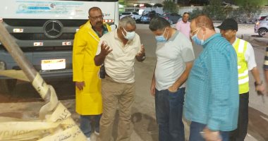 "الصرف الصحى" بالإسكندرية ترفع حالة الطوارئ استعدادا لموجة الطقس السيئ.. صور
