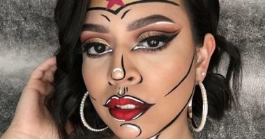 أرجل عناكب وشخصية هارلى كوين.. أشكال مكياج مختلفة للاحتفال بعيد الهالوين