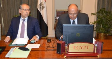وزير الخارجية يشارك فى الاجتماع الوزارى المصغر حول سوريا .. صور