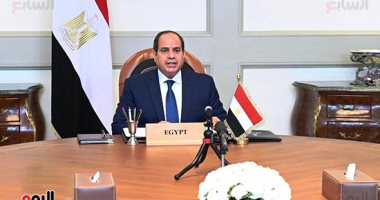 نص كلمة السيسى أمام اجتماع القمة التنسيقى بين الاتحاد الأفريقى والمجموعات الاقتصادية ..الرئيس يطالب بمواصلة المفاوضات الخاصة باتفاقية التجارة الحرة القارية ..ويؤكد مصر  فى طليعة الجهد الأفريقى لمواجهة "كورونا"