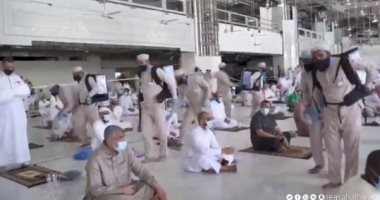 رئاسة شئون الحرمين تنشر إحصائية لمعدات التعقيم بسبب كورونا فى المسجد الحرام
