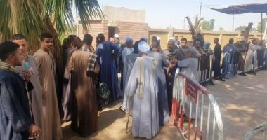 تزايد الإقبال بالساعات الأخيرة من اليوم الأول لانتخابات النواب بمحافظة سوهاج