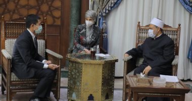 سفير تايلاند للإمام الأكبر: مطمئنون على أبنائنا الدارسين في رحاب الأزهر