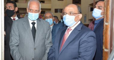 وزير التنمية المحلية ومحافظ الجيزة يتفقدان لجان انتخابات النواب بالدقى.. صور