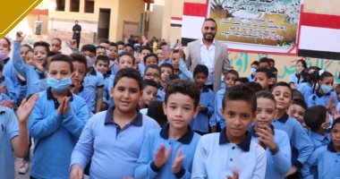محمد تيسير مطر يطلق "أولادنا مستقبلنا" لدعم تلاميذ دار السلام والبساتين.. صور