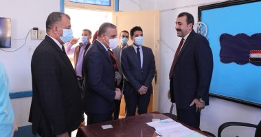 محافظ سوهاج يتابع انتخابات مجلس النواب والإجراءات الوقائية باللجان..فيديو وصور