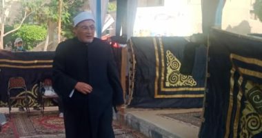 الشيخ خالد الجندى يدلى بصوته في الانتخابات البرلمانية بمدينة الشيخ زايد