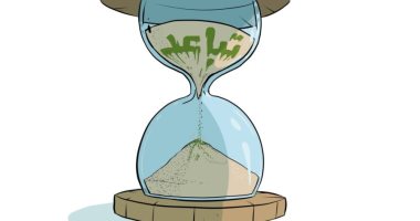  تلاشى اجراءات التباعد الاجتماعى مع مرور الوقت فى كاريكاتير سعودى