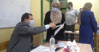 حضور كثيف من سيدات البدرشين للمشاركة فى انتخابات النواب 2020