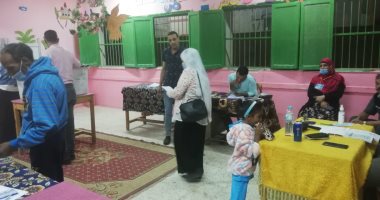 إقبال على اللجان فى نهاية ثانى أيام الانتخابات بالوادي الجديد.. صور