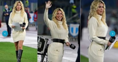 مراسلة مباراة لاتسيو تشعل مواقع التواصل الاجتماعى فى إيطاليا.. صور
