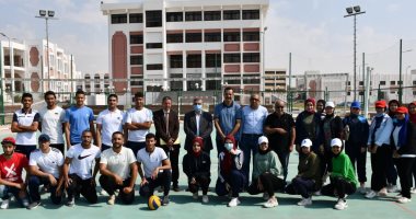 تعرف على الكليات الفائزة بالمراكز الأولى بدورة الرهوط بجامعة القناة