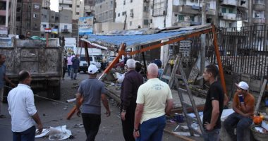 محافظ الإسكندرية يأمر بإزالة منافذ بيع عشوائية بمزلقان سيدى بشر