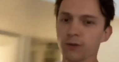 توم هولاند يصل أتلانتا لبدء تصوير فيلم Spider-Man 3.. فيديو