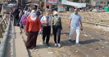 نائب محافظ القليوبية تتابع إحلال وتجديد كوبرى الشرقاوية بشبرا الخيمة..صور