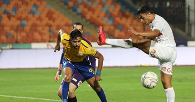 كاسونجو يحرز الهدف الثانى للزمالك بالدقيقة 23 فى مرمى الإسماعيلى