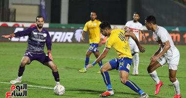 مباراة الاسماعيلي والانتاج الحربي تشهد تسجيل 3 أهداف في 5 دقائق .. فيديو 