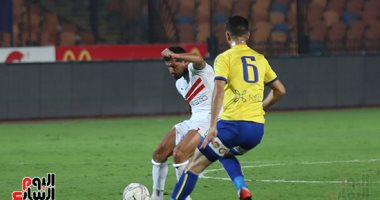 مصطفى محمد يتقدم للزمالك فى مرمى الإسماعيلي بالدقيقة 11