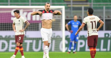 روما يوقف انتصارات ميلان المتتالية فى الدوري الإيطالي بالتعادل 3 - 3 "فيديو"