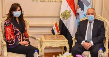 رئيس العربية للتصنيع ووزيرة الهجرة يبحثان الإعداد لمؤتمر "مصر تستطيع"