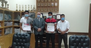 توأمان فى هندسة حلوان ينشران بحثا حول تحديد مساحة الدائرة فى مجلة دولية