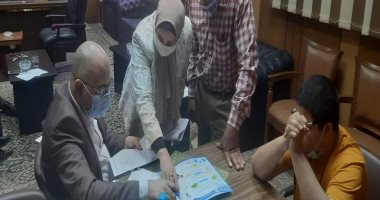 بدء اختيار طلاب ذوى الاحتياجات الخاصة للالتحاق بكليات جامعة بنى سويف