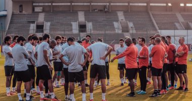استعدادات من حديد للاعبى الأهلى على التتش قبل مواجهة طلائع الجيش ونهائى أفريقيا.. صور