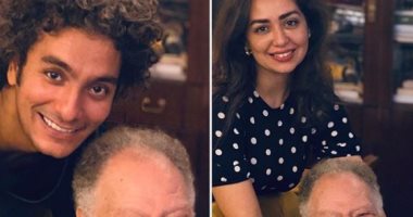 هبة مجدى ومحمد محسن مع يحيى الفخرانى: "عملنا مهرجان على الضيق فى البيت"