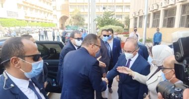  وزير القوى العاملة يصل جامعة الزقازيق لتوقيع بروتوكولات تعاون.. صور