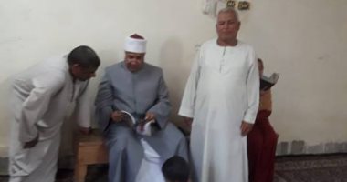 جولة تفقدية لمدير إدارة شئون القرآن بمكاتب تحفيظ إدارتى شرق وغرب إسنا..صور
