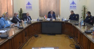 تعاون بين جامعة بنها والحماية المدنية بالقليوبية لتامين منشأتها.. صور