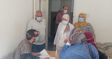 قافلة طيبة لجامعة طنطا توقع الكشف الطبي على 554 من أهالى برما