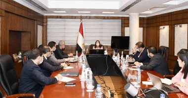 وزيرة التخطيط تتابع مع رئيس "الشراء الموحد" تنفيذ 6 مخازن أدوية 