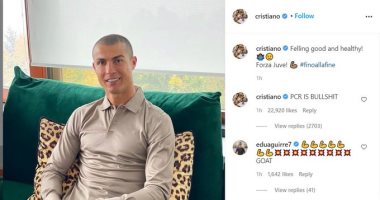 رونالدو يحذف تعليقًا مثيرًا للجدل عن كورونا عبر "انستجرام"