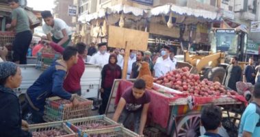 تحرير 32 محضر إشغال و64 إزالة فورية خلال حملة مكبرة بأشمون المنوفية