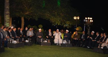 "صالون المحور" يحتفل بالمولد النبوى بحضور مفتى الديار المصرية وعلى جمعة وحسن راتب 