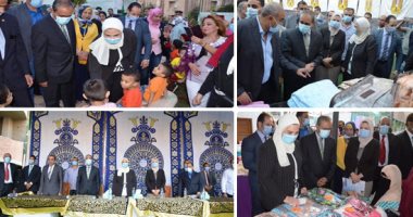 وزيرة التضامن ومحافظ الإسماعيلية يفتتحان مركزا طبيا بالقنطرة غرب.. ويضعان حجر أساس مجمع طبى إسلامى.. ويطلقان مبادرتى "شتاء دافئ" و"أنا واليتيم" لتوزيع 10 آلاف بطانية ومساعدات مالية لـ20 ألف أسرة.. صور